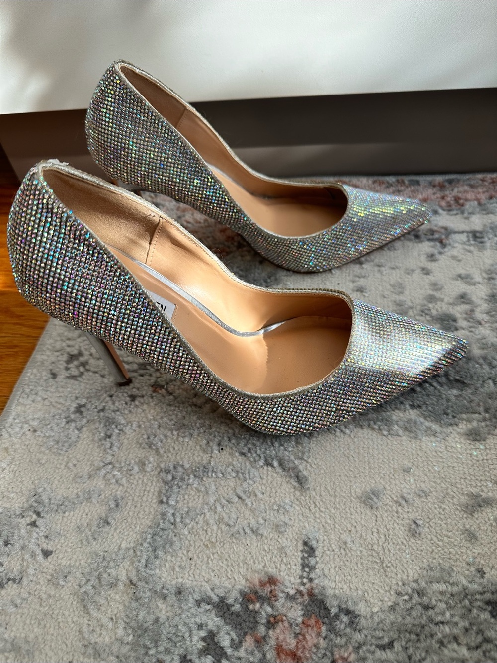 Steve Madden Rhinestone Heels - Picture 5 of 6